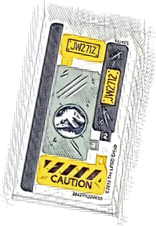 Sticker Sheet for Set 75926 - (38421/6224630)