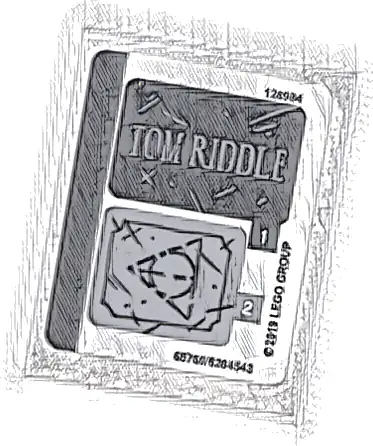 Sticker Sheet for Set 75965 - (65760/6284543)