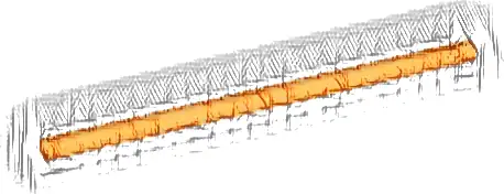 Hose, Rigid 3mm D.  9L / 7.2cm