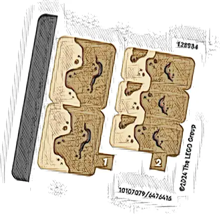 Sticker Sheet for Set 76280 - (10107079/6476416)