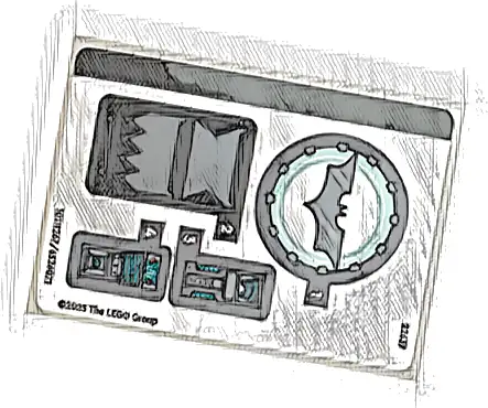 Sticker Sheet for Set 76303 - (10111267/6526071)