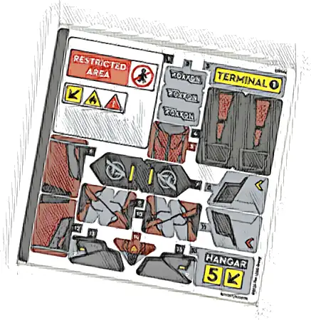 Sticker Sheet for Set 76314 - (10111297/6526111)
