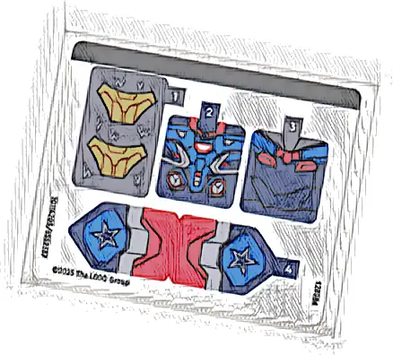 Sticker Sheet for Set 76322 - (10114203/6552387)