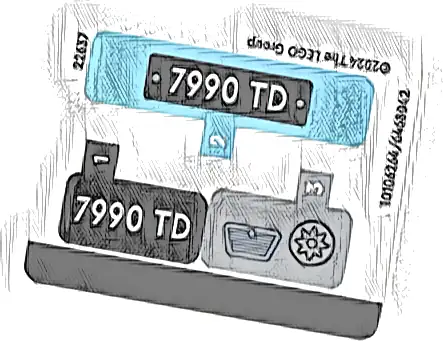 Sticker Sheet for Set 76424 - (10106264/6468042)