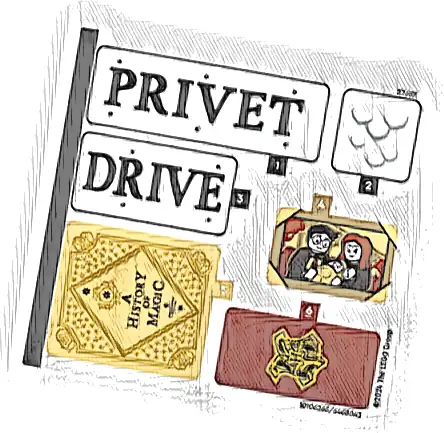 Sticker Sheet for Set 76425 - (10106265/6468043)