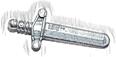 Minifigure, Weapon Sword, Shortsword Elaborate Hilt