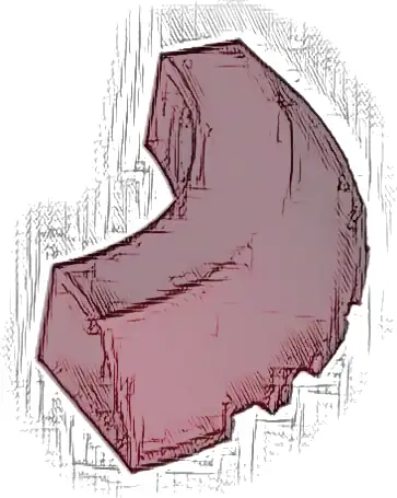 Brick, Round Corner 5 x 5 with Slope 45 Edge without Studs