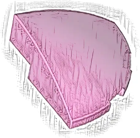 Slope, Curved 3 x 3 Corner Round