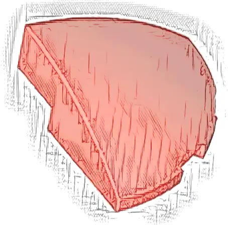 Slope, Curved 3 x 3 Corner Round