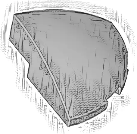 Slope, Curved 3 x 3 Corner Round