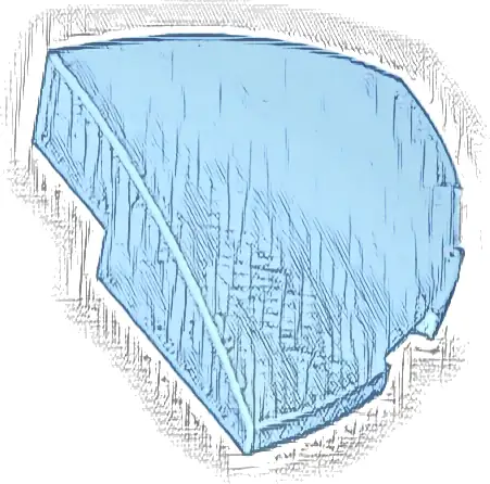 Slope, Curved 3 x 3 Corner Round