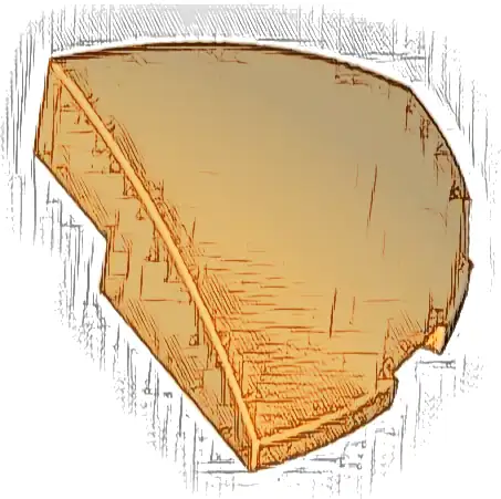 Slope, Curved 3 x 3 Corner Round