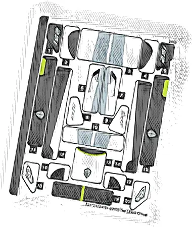 Sticker Sheet for Set 76900 (72372/6324084)
