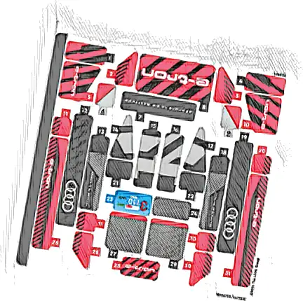 Sticker Sheet for Set 76921 - (10106780/6472361)