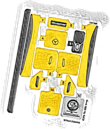 Sticker Sheet for Set 76924, Sheet 1 - (10110431/6520945)