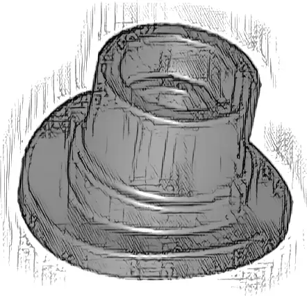 Minifigure, Top Hat with Small Pin and Open Top