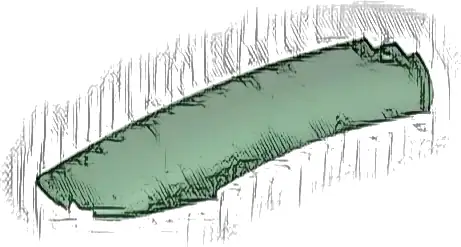 Wedge 10 x 2 x 2 Left