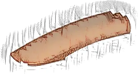 Wedge 10 x 2 x 2 Left