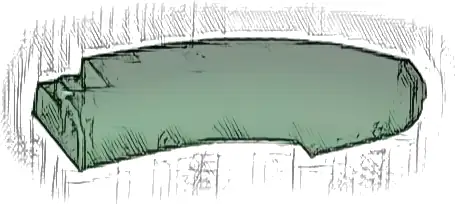 Wedge 10 x 2 x 2 Right