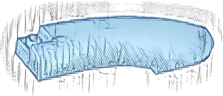 Wedge 10 x 2 x 2 Right