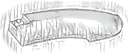 Wedge 10 x 2 x 2 Right