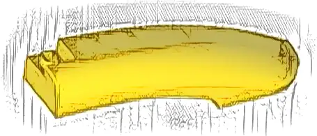 Wedge 10 x 2 x 2 Right