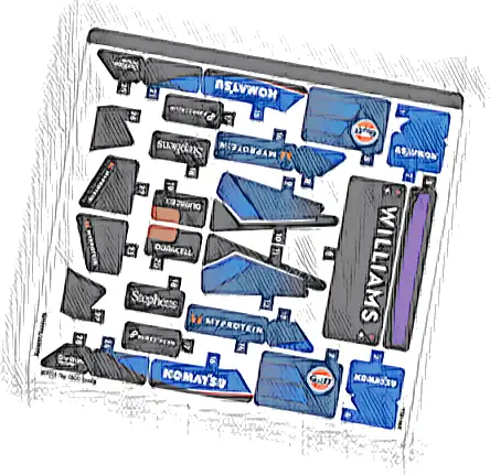 Sticker Sheet for Set 77249 - North American Version - (10112098/6535296)