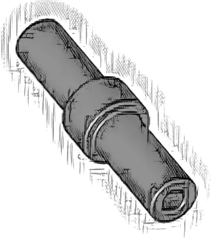 Bar 2L with Stop Ring
