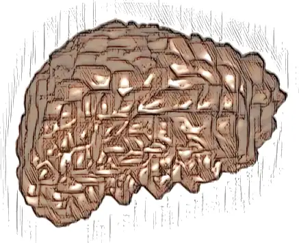 Minifigure, Hair Female Coiled, Parted Wash and Go