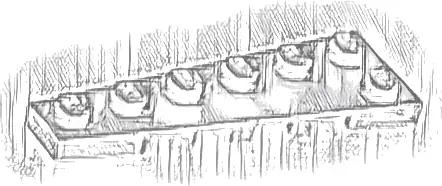 Wedge, Plate 6 x 2 Left