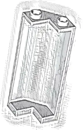 Panel 2 x 2 x 5 Corner Wall