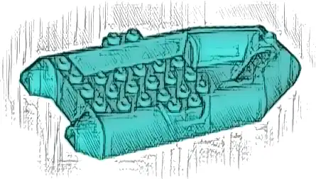 Boat, Rubber Raft 12 x 6 x 2