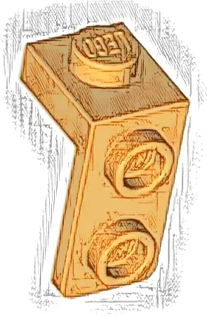 Bracket 1 x 1 - 1 x 2