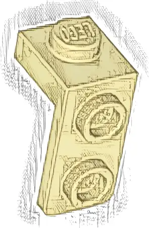 Bracket 1 x 1 - 1 x 2