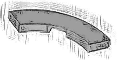 Tile, Round Corner 3 x 3 Macaroni