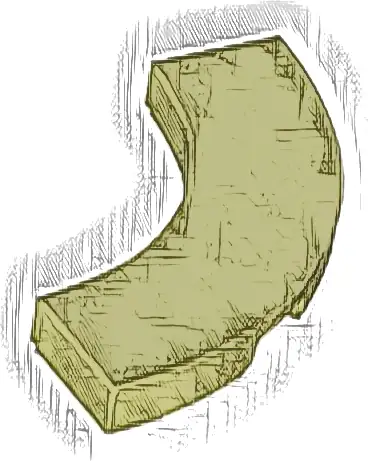 Tile, Round Corner 3 x 3 Macaroni