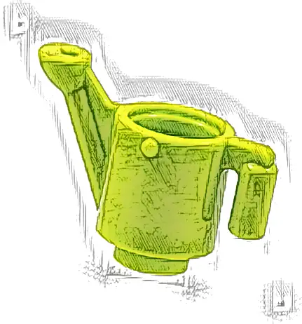 Minifigure, Utensil Watering Can