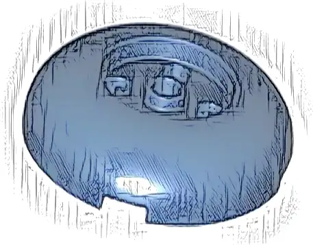 Brick, Round 4 x 4 Dome Top with 2 x 2 Recessed Center