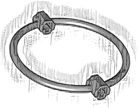 Ring 7 x 7 with Axle Connectors 1L