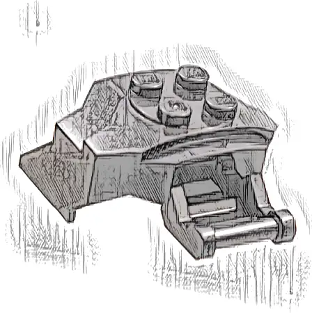 Cockpit Front 4 x 3 x 2 with Bar Handle