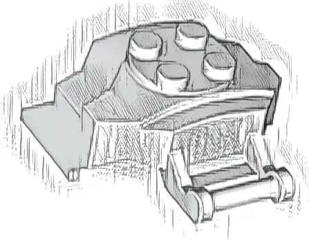Cockpit Front 4 x 3 x 2 with Bar Handle
