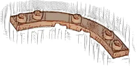 Plate, Round Corner 5 x 5 Macaroni