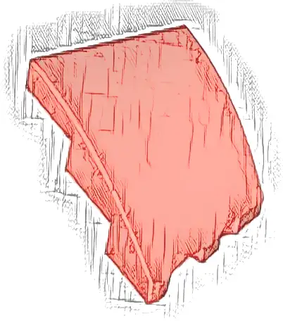 Wedge 3 x 2 Left No Studs