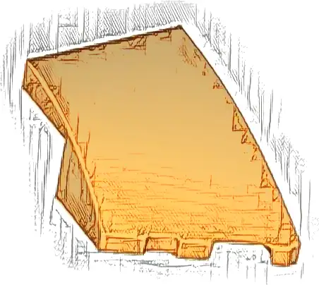 Wedge 3 x 2 Right No Studs