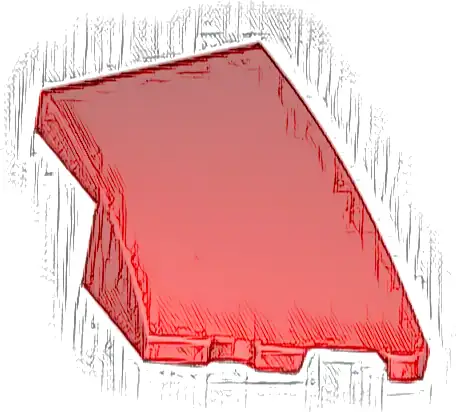 Wedge 3 x 2 Right No Studs