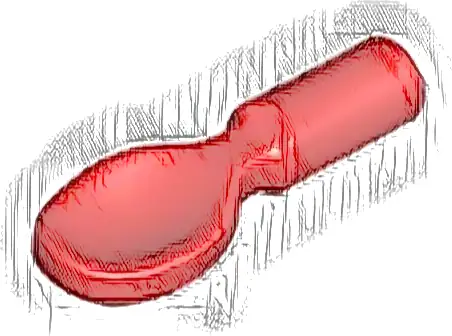 Minifigure, Utensil Spoon - Handle with Flat End