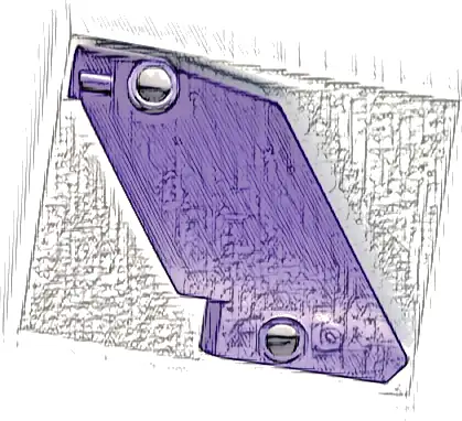 Technic, Panel Curved #61 5 x 7 Tapered Left