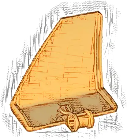 Technic, Panel Curved #71 5 x 4 x 3 Tapered Left