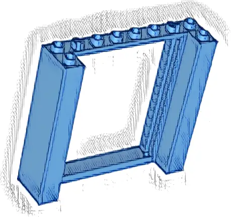 Door, Frame 2 x 8 x 6