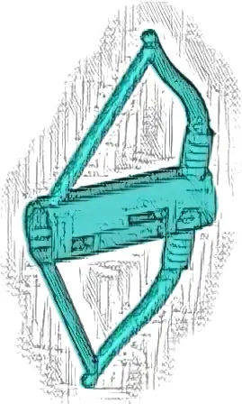 Minifigure, Weapon Bow / Shooter